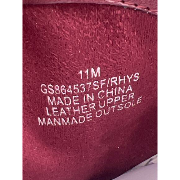 Mia Rhys Womens Burgundy Red Suede Back Zipper Heeled Ankle Booties Size 11 M - Picture 8 of 13